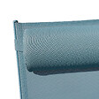 HAPPY GARDEN - Lot de 2 transats GALAPAGOS en textilène bleu clair - aluminium bleu clair - vignette