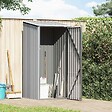 VIDAXL - vidaXL Abri de jardin Gris 87x98x159 cm Acier galvanisé - vignette