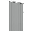 VIDAXL - vidaXL Abri de jardin Gris 87x98x159 cm Acier galvanisé - vignette