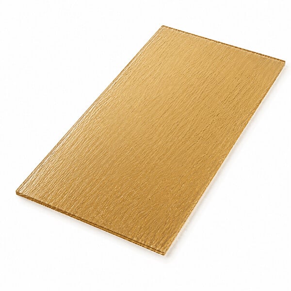 MCCOVER - Verre synthétique sienne cyrus Sienne, ep.5 mm, l.100 cm, L.100 cm - large