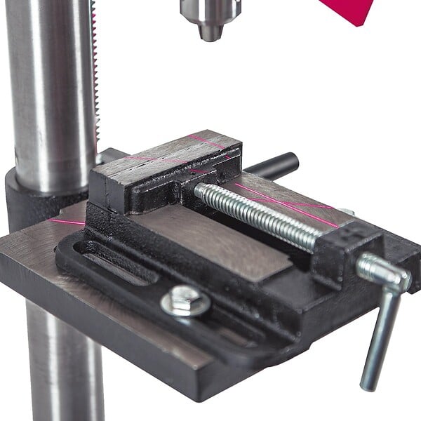 VITO - Perceuse à colonne 550W 16mm 12 Vitesses 300-2550 tr/min Guide Laser Table Inclinable Étau Atelier VITO - large