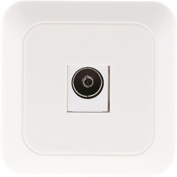 DIO - Prise TV en saillie Celesta - blanc - Dio - large
