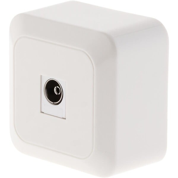 DIO - Prise TV en saillie Celesta - blanc - Dio - large