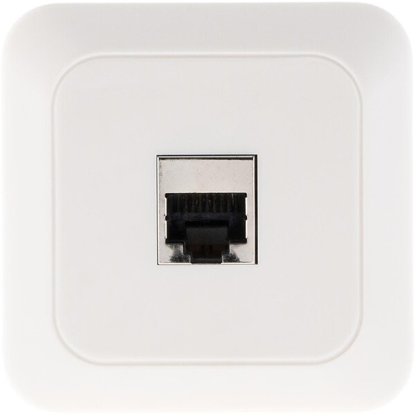 DIO - Prise téléphonique RJ45 en saillie Celesta - blanc - Dio - large