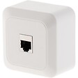 DIO - Prise téléphonique RJ45 en saillie Celesta - blanc - Dio - vignette