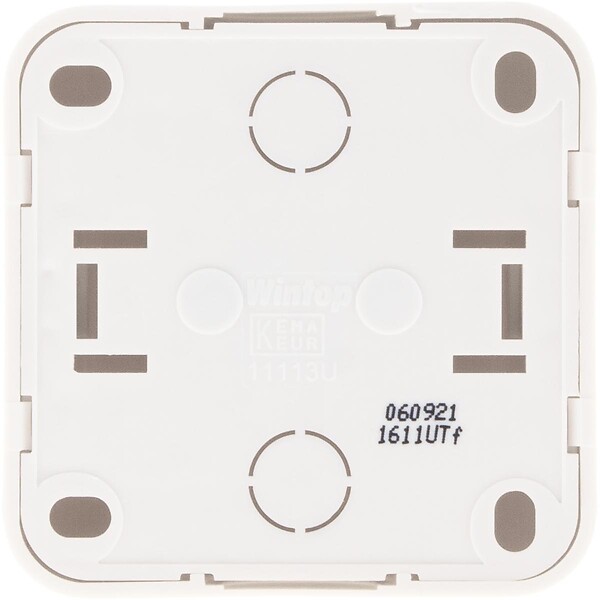DIO - Prise téléphonique RJ45 en saillie Celesta - blanc - Dio - large