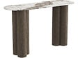 HABITAT ET JARDIN - Console avec plateau en céramique "Zora" - 140 cm - Marron - vignette