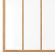 ID MARKET - Verrière atelier 4 vitrages L. 116 x H. 108 cm en bois et verre trempé - vignette