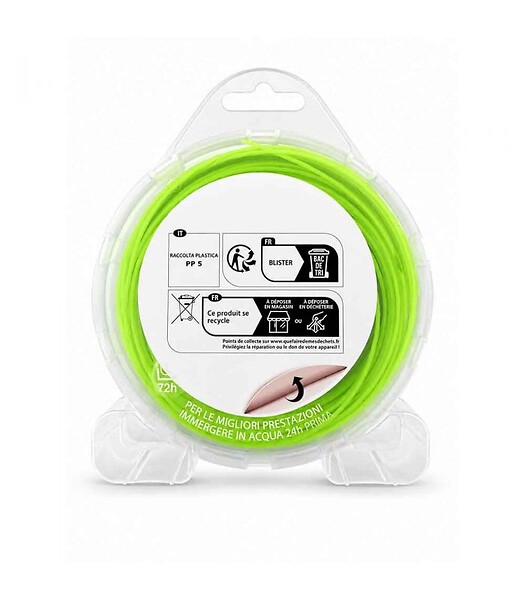 EGO - Fil Torsadé 2 Mm / 15 M Pour Coupe-bordure St300e Power + - large