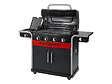 CHAR-BROIL - Barbecue à gaz et à charbon Gas2Coal 2.0 4B + Housse de protection + Plancha + Kit 3 ustensiles - Char-Broil - vignette