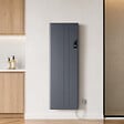 EMKE - EMKE Radiateur Électrique à Convection 2000W, Panneau Chauffant Mural en Aluminium 160x54,5cm, Thermostat WiFi, Anthracite - vignette
