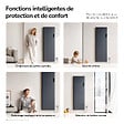 EMKE - EMKE Radiateur Électrique à Convection 2000W, Panneau Chauffant Mural en Aluminium 160x54,5cm, Thermostat WiFi, Anthracite - vignette