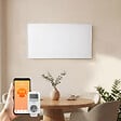 EMKE - EMKE Radiateur Infrarouge 600W, Panneau Chauffant Mural 100,5x59,5cm avec Thermostat WiFi Connecté, Blanc - vignette