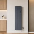 EMKE - EMKE Radiateur Électrique à Convection 1500W, Panneau Chauffant Mural en Aluminium 160x45,4cm, Thermostat WiFi, Anthracite - vignette