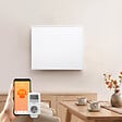 EMKE - EMKE Radiateur Infrarouge 300W, Panneau Chauffant Mural 59,5,5x50,5cm avec Thermostat WiFi Connecté, Blanc - vignette