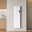 EMKE - EMKE Radiateur Électrique à Convection 1500W, Panneau Chauffant Mural en Aluminium 160x45,4cm, Thermostat WiFi, Blanc Brillant - vignette