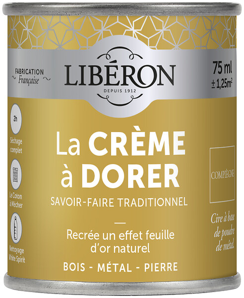 LIBERON - Crème à dorer compiègne  0,075L - large