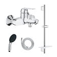 GROHE - Pack mitigeur BD mécanique Swift + Douchette Vitalio Start 110 + Barre Quickflix Vitalio Smartactive + Flexible - vignette