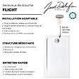 JACOB DELAFON - Receveur de douche 120 x 76 cm Flight rectangle blanc avec bonde verticale chromé - vignette