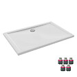 JACOB DELAFON - Receveur de douche 100 x 80 Gaspard rectangle céramique avec kit de réhausse - vignette