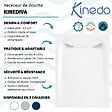 KINEDO - Receveur de douche Kinediva extra-plat 180x100 Blanc - vignette
