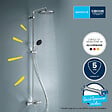 GROHE - Colonne bain douche thermostatique Vitalio Start System Chromé - vignette