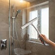 HANSGROHE - Hansgrohe Set de douche Crometta E 240 + cadeau gratuit raclette de douche, blanc (27271000-KLO) - vignette