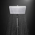 HANSGROHE - Pack mitigeur bain douche thermostatique Ecostat Comfort + Colonne Vernis Shape 230 chromé - vignette