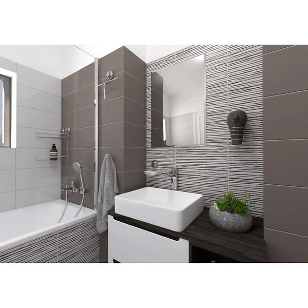 HANSGROHE - Hansgrohe Colonne de douche Crometta E 240 EcoSmart + cadeau gratuit raclette de douche avec ventouse, chrome (27281000-E32) - large