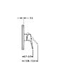 HANSA - Twist Mitigeur monocommande de douche (89859085) - vignette