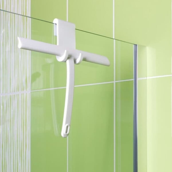 HANSGROHE - Hansgrohe Set de douche Crometta E 240 + cadeau gratuit raclette de douche en silicone, blanc (27271000-HSB) - large