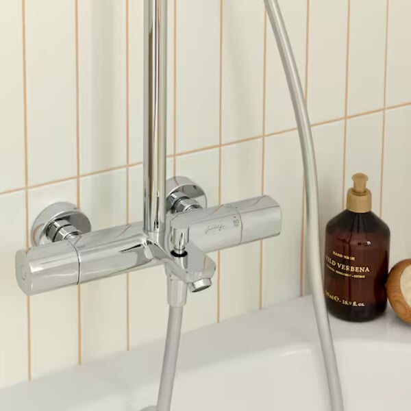 JACOB DELAFON - Colonne bain douche thermostatique July+ chromé - large