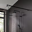 HANSGROHE - Pack mitigeur bain douche mécanique Vernis Blend + colonne Vernis Blend 200 noir mat - vignette