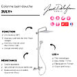 JACOB DELAFON - Colonne bain douche thermotastique July+ chromé - vignette