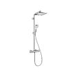 HANSGROHE - Hansgrohe Set de douche Crometta E 240 + cadeau gratuit tapis de salle de bain (27271000-DAN) - vignette