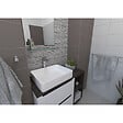 SIKO - Multi set de deux crochets de salle de bain, chrome (ELEMULTI-SET1) - vignette