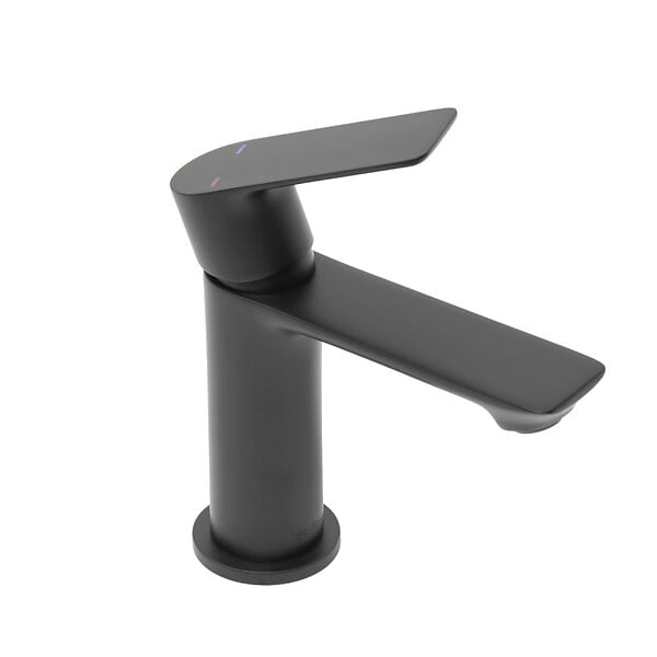 CERAMIA - Neo mitigeur de lavabo sans vidage, noir mat (SIKOBSLNEO271C) - large