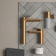 DURAVIT - Mitigeur lavabo Wave S avec vidage bronze brossé - vignette