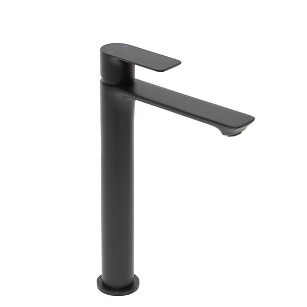 CERAMIA - Neo mitigeur de lavabo sans vidage, noir mat (SIKOBSLNEO285C) - large