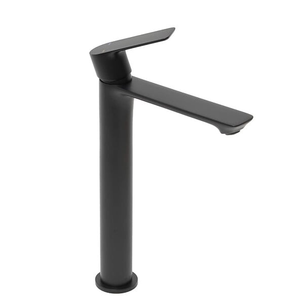 CERAMIA - Neo mitigeur de lavabo sans vidage, noir mat (SIKOBSLNEO285C) - large