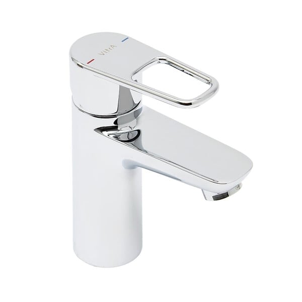 VITRA - Flow Soft mitigeur de lavabo à levier, taille S, chrome (A42990) - large