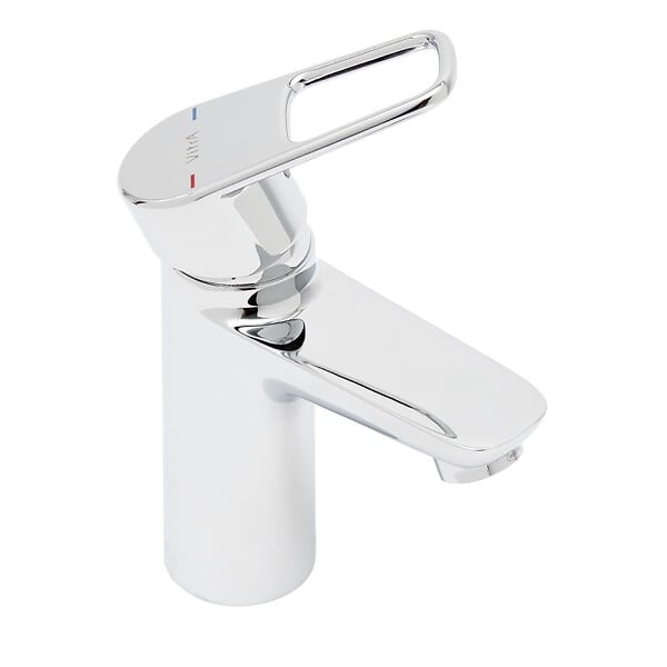 VITRA - Flow Soft mitigeur de lavabo à levier, taille S, chrome (A42990) - large