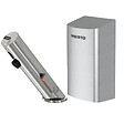 PRESTO - Pack mitigeur infrarouge avec robinet d'arrêt + Sèche-main Linea Inox brossé - vignette