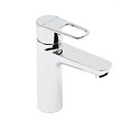VITRA - Flow Soft mitigeur de lavabo à levier, sans vidage, chrome (A43013) - vignette