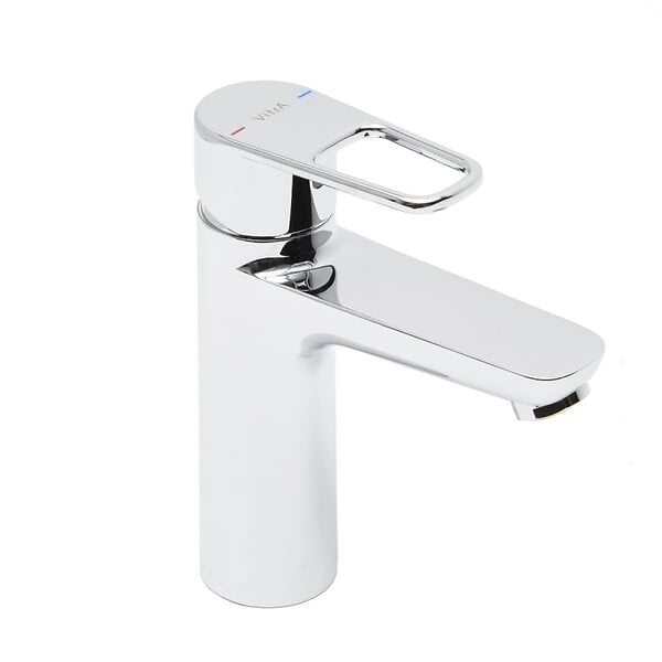 VITRA - Flow Soft mitigeur de lavabo à levier, sans vidage, chrome (A43013) - large