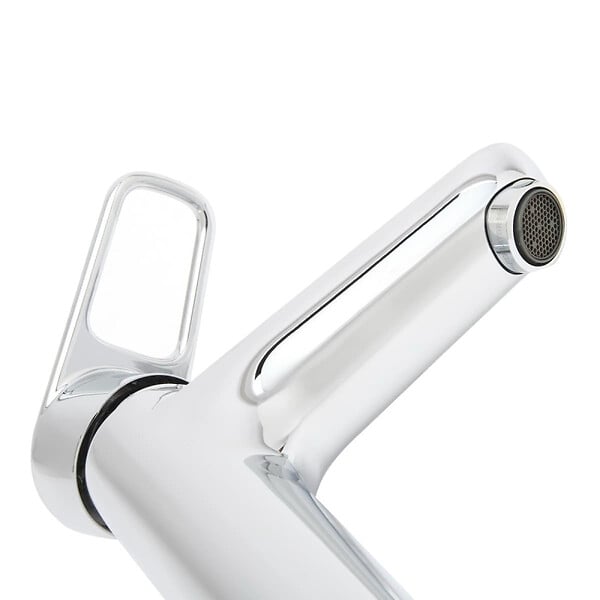 VITRA - Flow Soft mitigeur de lavabo à levier, sans vidage, chrome (A43013) - large