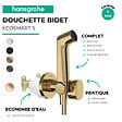 HANSGROHE - Douchette bidette EcoSmart S avec robinet d'arret et corps d'encastrement Aspect doré poli - vignette