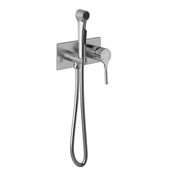 JACOB DELAFON - Douchette WC avec mitigeur encastré Elate + corps encastré - large