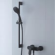 DURAVIT - Barre de douche Universal 70 cm noir mat - vignette