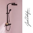 JACOB DELAFON - Pommeau de douche 3 jets Metro signature noir mat - vignette